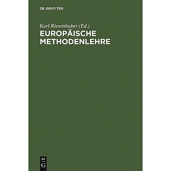 Europäische Methodenlehre