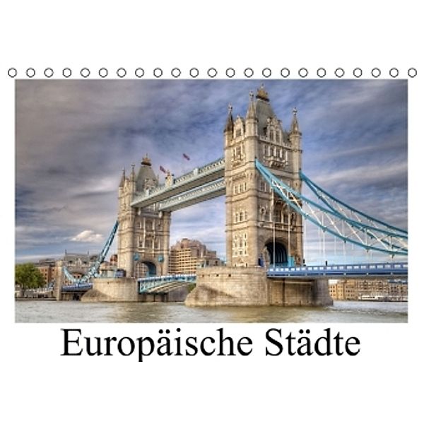 Europäische Städte (Tischkalender 2015 DIN A5 quer), Thorsten Jung