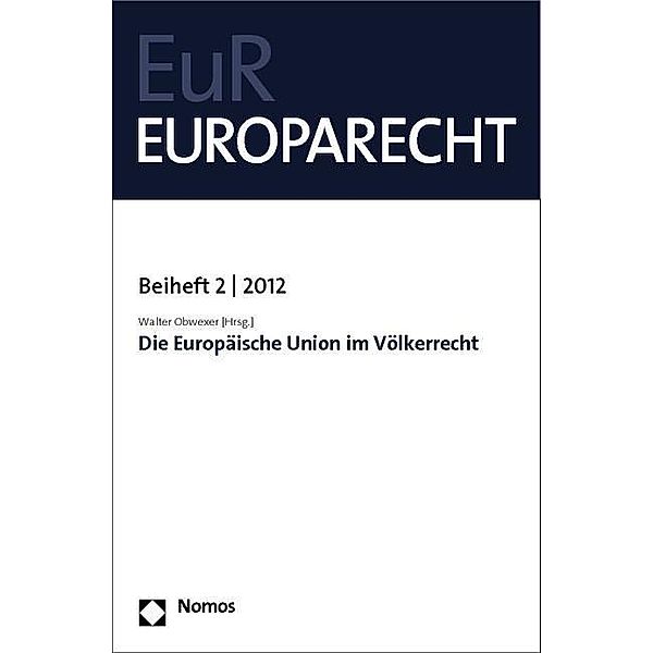 Europäische Union im Völkerrecht