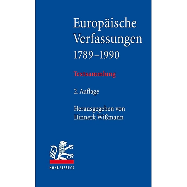 Europäische Verfassungen 1789-1990