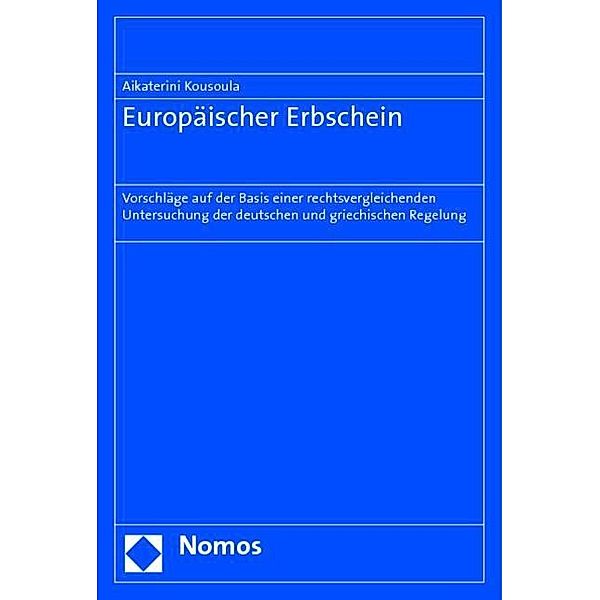 Europäischer Erbschein, Aikaterini Kousoula