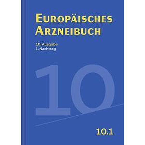 Europäisches Arzneibuch 10. Ausgabe, 1. Nachtrag
