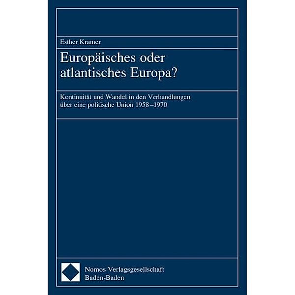 Europäisches oder atlantisches Europa?, Esther Kramer