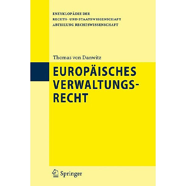 Europäisches Verwaltungsrecht, Thomas Danwitz