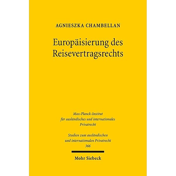 Europäisierung des Reisevertragsrechts, Agnieszka Chambellan
