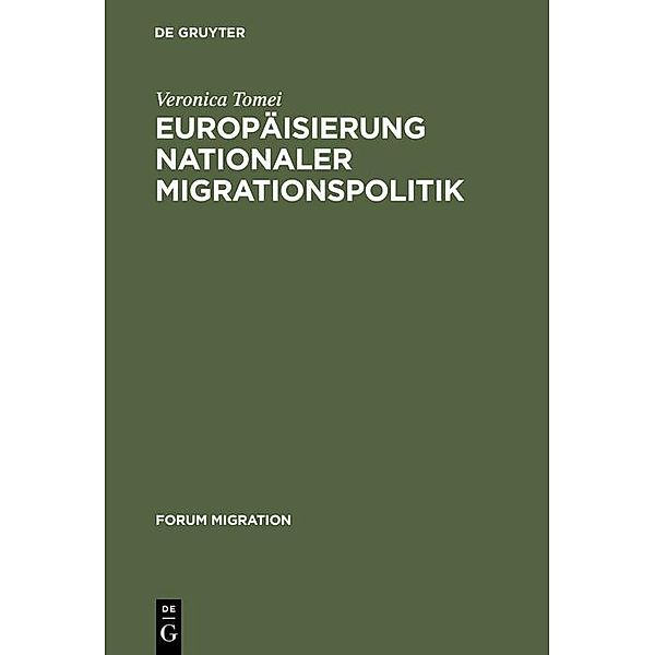 Europäisierung nationaler Migrationspolitik / Forum Migration Bd.6, Veronica Tomei