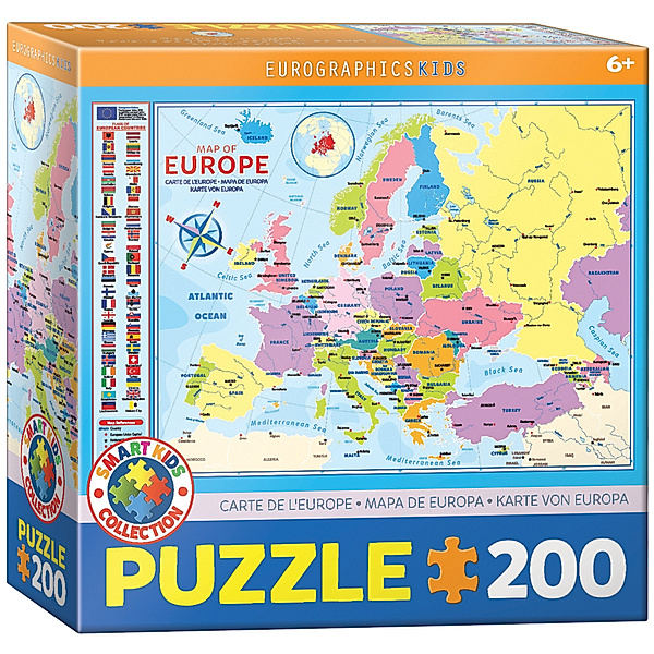 Eurographics Europakarte (Puzzle)