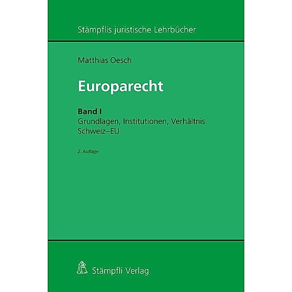 Europarecht, Matthias Oesch