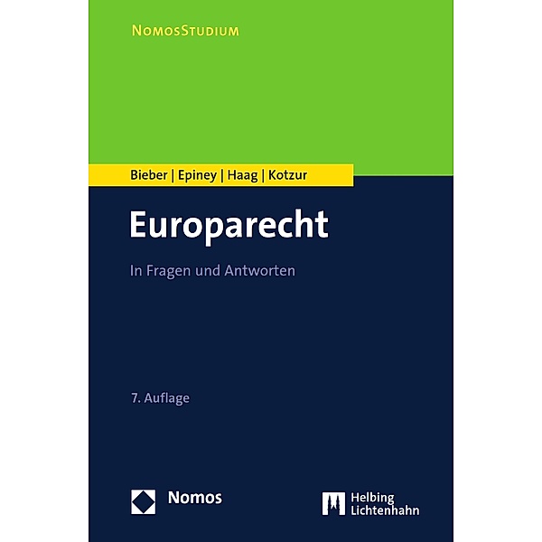 Europarecht / NomosStudium, Roland Bieber, Astrid Epiney, Marcel Haag, Markus Kotzur