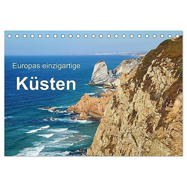 Europas einzigartige Küsten (Tischkalender 2025 DIN A5 quer), CALVENDO Monatskalender, Calvendo, Jakob Otto