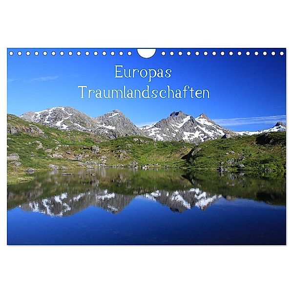 Europas Traumlandschaften (Wandkalender 2024 DIN A4 quer), CALVENDO Monatskalender, Nina Zühlke