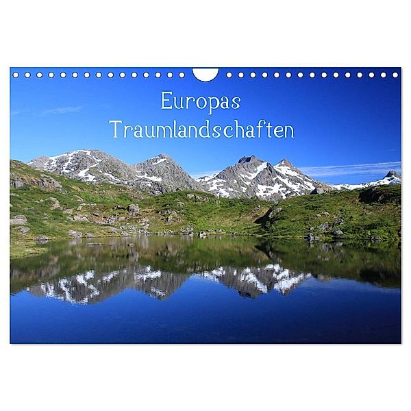 Europas Traumlandschaften (Wandkalender 2025 DIN A4 quer), CALVENDO Monatskalender, Calvendo, Nina Zühlke