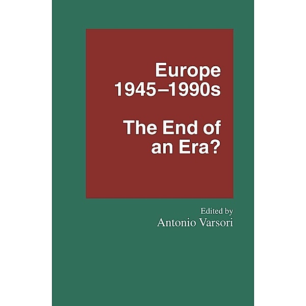 Europe 1945-1990s / Southampton Studies in International Policy