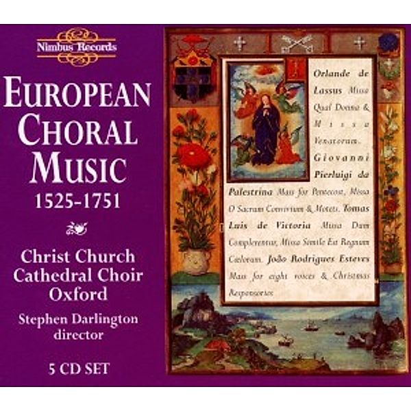 European Choral Music 1525-175, Stephen Darlington, Choir Christ Church Cathedral