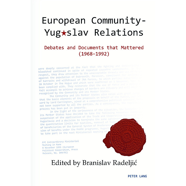European Community - Yugoslav Relations, Branislav Radeljic