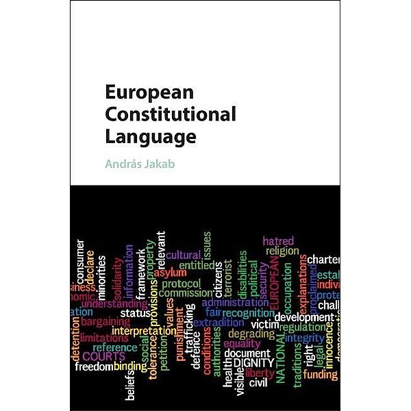 European Constitutional Language, Andras Jakab