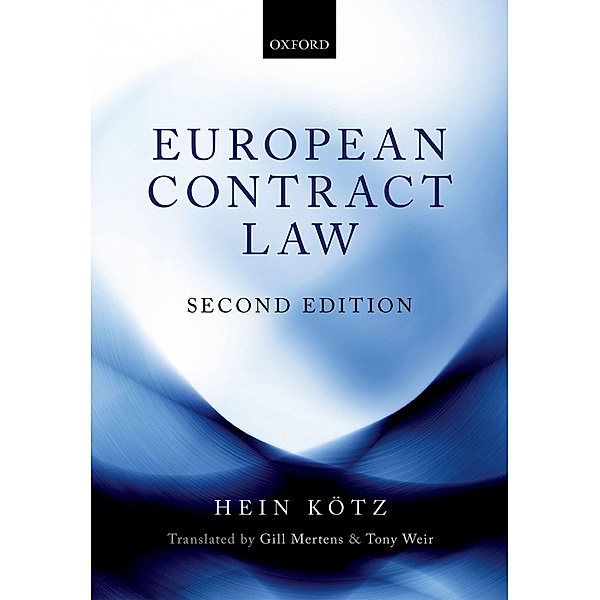 European Contract Law, Hein Kötz