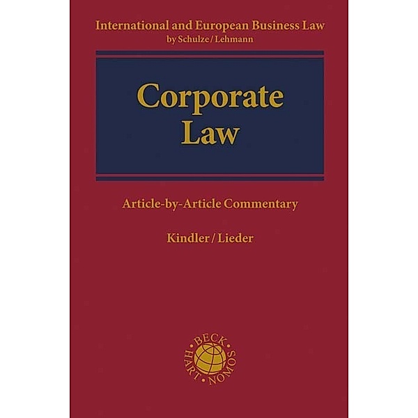 European Corporate Law, Peter Kindler