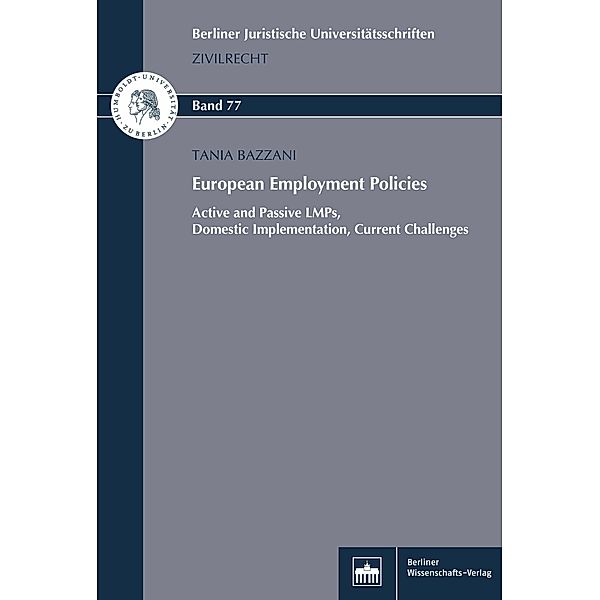 European Employment Policies, Tania Bazzani