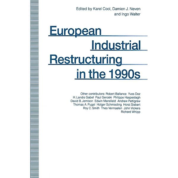 European Industrial Restructuring in the 1990s