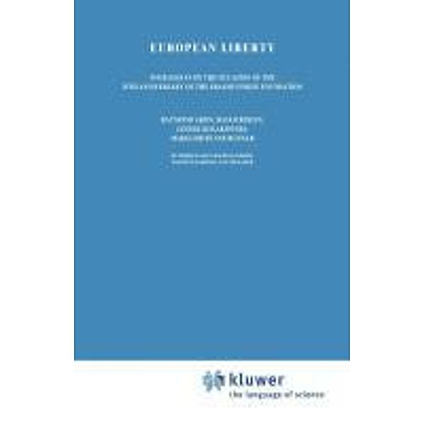 European Liberty, P. Manent, R. Hausheer, W. Karpinski, W. Kaiser