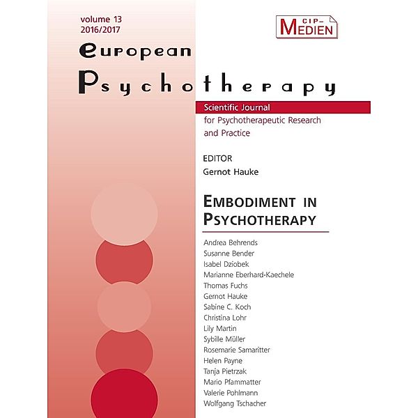 European Psychotherapy 2016/2017