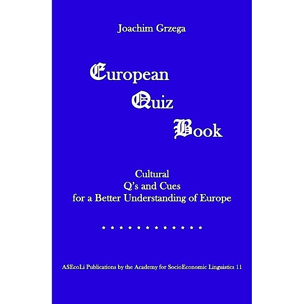 European Quiz Book, Joachim Grzega