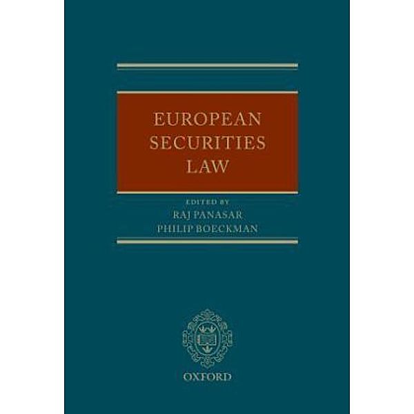 European Securities Law, Raj Panasar, Philip Boeckman
