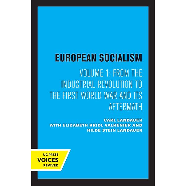 European Socialism, Volume I, Carl Landauer