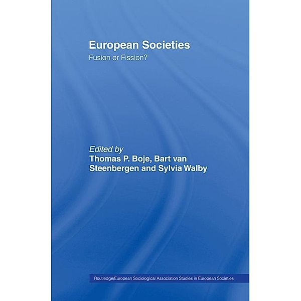 European Societies / Studies in European Sociology