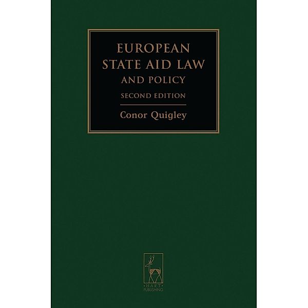 European State Aid Law and Policy, Conor Quigley