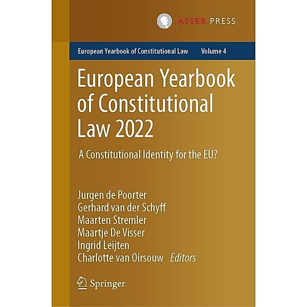European Yearbook of Constitutional Law 2022 / European Yearbook of Constitutional Law Bd.4