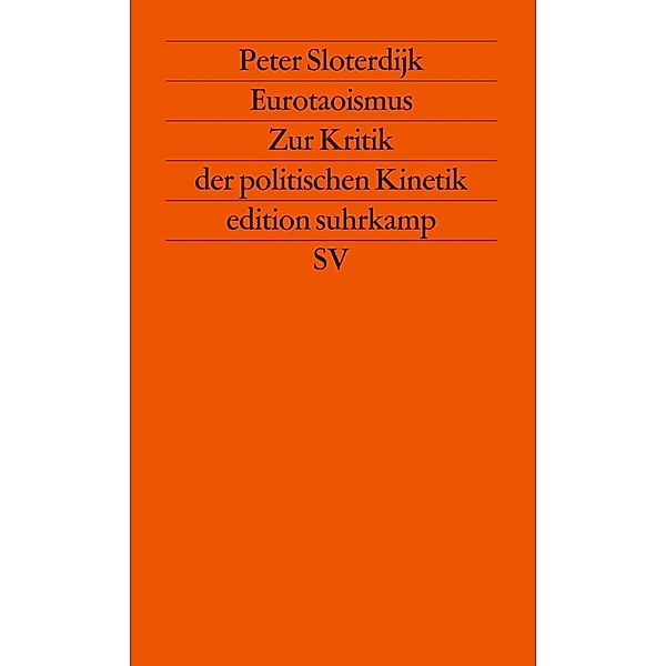Eurotaoismus, Peter Sloterdijk