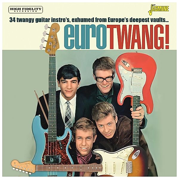 Eurotwang! - 34 Twangy Guitar Instro'S,Exhumed Fr, Diverse Interpreten