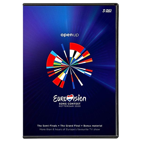 Eurovision Song Contest - Rotterdam 2020 (3 DVDs), Diverse Interpreten