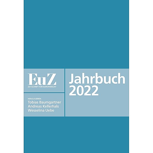 EuZ - Zeitschrift für Europarecht - Jahrbuch 2022