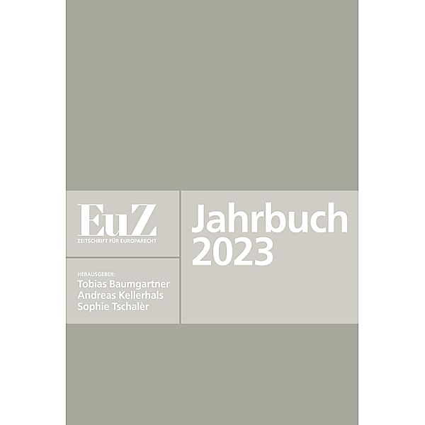 EuZ - Zeitschrift für Europarecht - Jahrbuch 2023