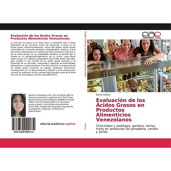 Evaluación de los Ácidos Grasos en Productos Alimenticios Venezolanos, Nancy Salinas