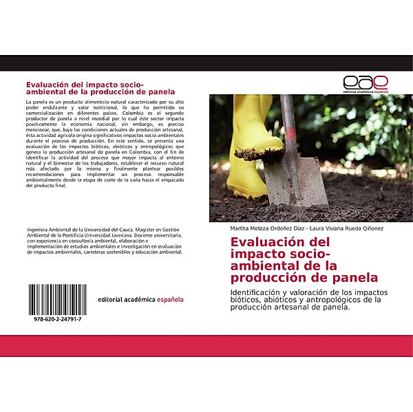 Evaluación del impacto socio-ambiental de la producción de panela, Martha Melizza Ordoñez Diaz, Laura Viviana Rueda Qiñonez