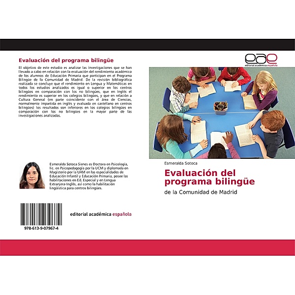 Evaluación del programa bilingüe, Esmeralda Sotoca
