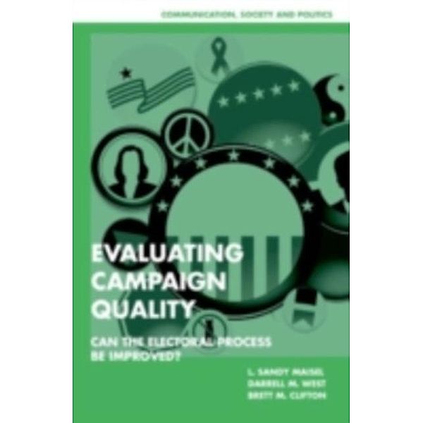 Evaluating Campaign Quality, L. Sandy Maisel