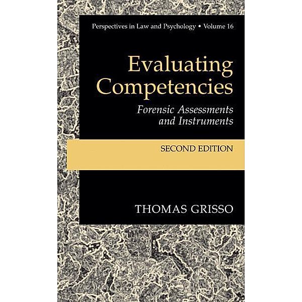 Evaluating Competencies, Thomas Grisso