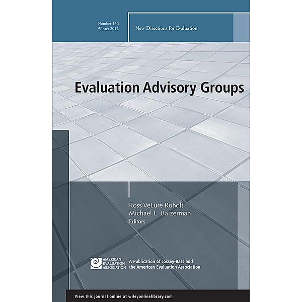 Evaluation Advisory Groups