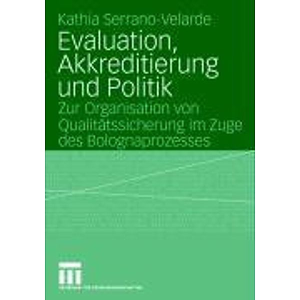 Evaluation, Akkreditierung und Politik, Kathia Serrano-Velarde