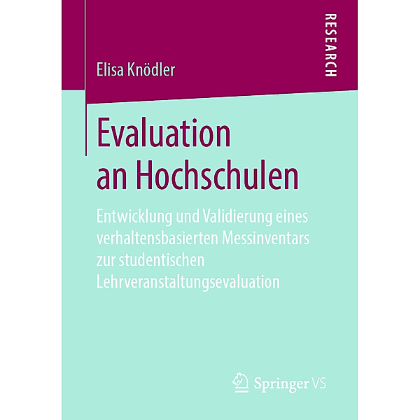Evaluation an Hochschulen, Elisa Knödler