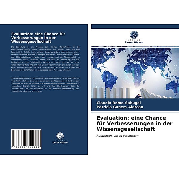 Evaluation: eine Chance für Verbesserungen in der Wissensgesellschaft, Claudia Romo-Sabugal, Patricia Ganem-Alarcón