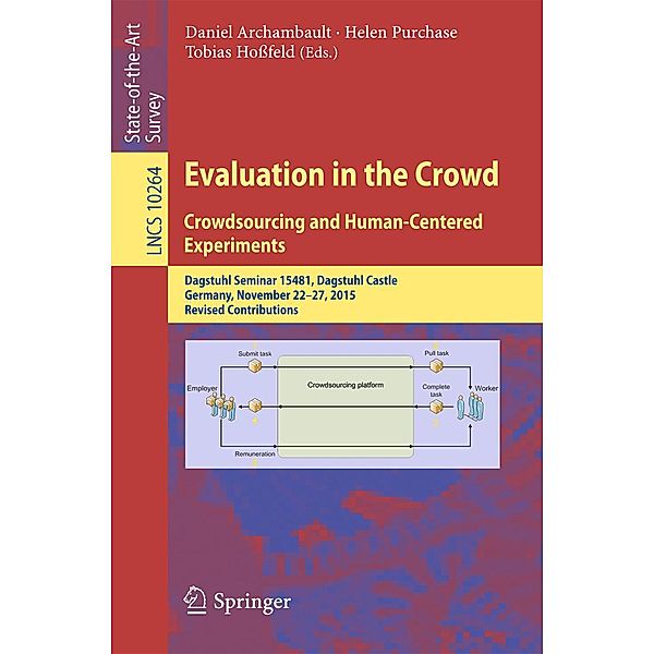 Evaluation in the Crowd. Crowdsourcing and Human-Centered Experiments / Lecture Notes in Computer Science Bd.10264