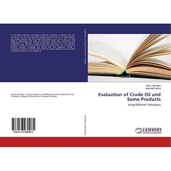 Evaluation of Crude Oil and Some Products, Hersh Jalil Noori, Nabil Adil Fakhre