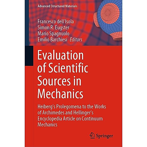 Evaluation of Scientific Sources in Mechanics / Advanced Structured Materials Bd.152