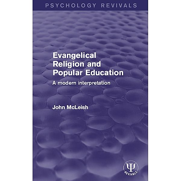 Evangelical Religion and Popular Education, John McLeish